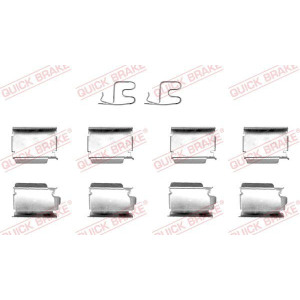Lisakomplekt, ketaspiduriklotsid QUICK BRAKE 109-1246