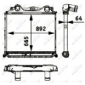 Kompressoriõhu radiaator NRF 30205