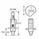 12V 55W H1 Ring LONGLIFE, garantii 3a