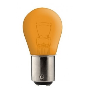 лампа 12В 21/5Вт цоколь BAY15d / P21/5W оранжевая