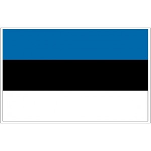 Eesti lipp kleebis 117x76mm