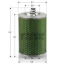 Масляный фильтр TECNECO FILTERS OL0627