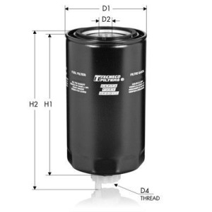 Polttoainesuodatin TECNECO FILTERS GS124