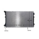 Radiator, engine cooling MAHLE CR 2054 000S