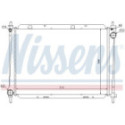 Radiator, engine cooling NISSENS 68722