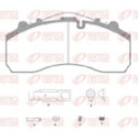 Brake Pad Set, disc brake REMSA JCA 637.20