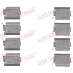 Lisakomplekt, ketaspiduriklotsid QUICK BRAKE 109-1820