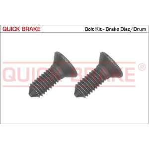 Screw Set, brake disc QUICK BRAKE 11667K