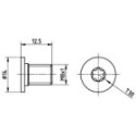 Bolt, brake disc TEXTAR TPM0002