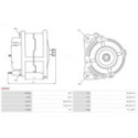 Alternator AS-PL A0025