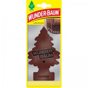 Wunderbaum LEATHER ароматизатор воздуха, аромат кожи