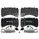 Brake Pad Set, disc brake FEBI BILSTEIN 16996