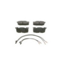 Комплект тормозных колодок, дисковый тормоз BOSCH 0 986 461 763