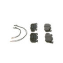 Brake Pad Set, disc brake BOSCH 0 986 461 763