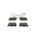 Комплект тормозных колодок, дисковый тормоз BOSCH 0 986 461 763