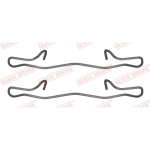 Lisakomplekt, ketaspiduriklotsid QUICK BRAKE 109-1755