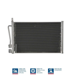 Condenser, air conditioning NISSENS 94587
