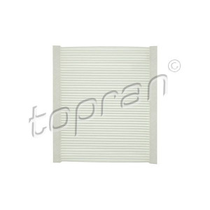 Filter, cabin air TOPRAN 600 092