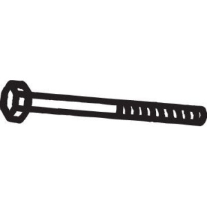 Bolt, exhaust system BOSAL 258-840