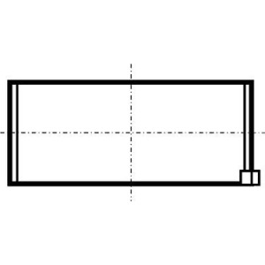 Kepsulaagrite komplekt KOLBENSCHMIDT 37087620