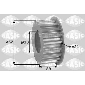 Sprocket, crankshaft SASIC 1600001