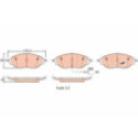 Brake Pad Set, disc brake TRW GDB1918
