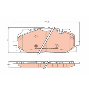 Jarrupala, levyjarru TRW GDB2158