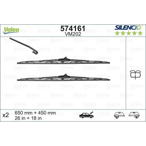 Wiper Blade VALEO 574161