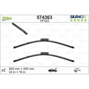 Wiper Blade VALEO 574363