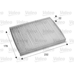 Suodatin, sisäilma VALEO 715686
