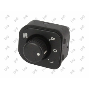 Switch, exterior rearview mirror adjustment ABAKUS 135-03-004