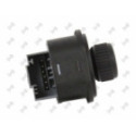 Switch, exterior rearview mirror adjustment ABAKUS 135-03-004