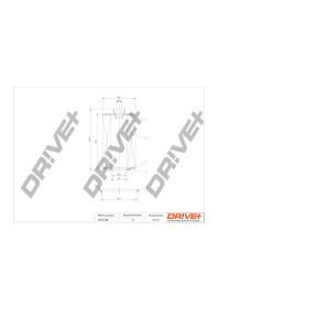 Oil Filter Dr!ve+ DP1110.11.0098