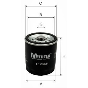Õlifilter MFILTER TF 6558