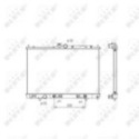 Radiaator,mootorijahutus NRF 53594