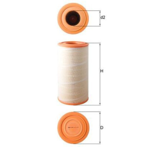 Õhufilter MAHLE LX 619/1
