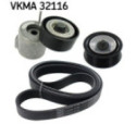 V-Ribbed Belt Set SKF VKMA 32116