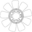 Fan Wheel, engine cooling MAHLE CFW 83 000P