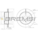 Jarrulevy BREMSI CD7660V