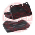 Комплект тормозных колодок, дисковый тормоз MASTER-SPORT GERMANY 13046048332N-SET-MS
