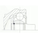 Joint Kit, drive shaft SPIDAN 36531