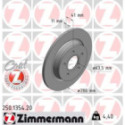 Brake Disc ZIMMERMANN 250.1354.20
