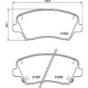 Piduriklotsi komplekt,ketaspidur BREMBO P 30 123