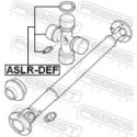 Joint, propshaft FEBEST ASLR-DEF