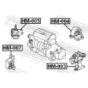 Mounting, engine FEBEST HM-005