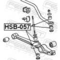 Paigutus,stabilisaator FEBEST HSB-057