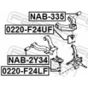 Mounting, control/trailing arm FEBEST NAB-335