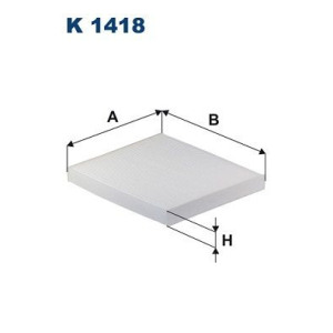 Filter,salongiõhk FILTRON K 1418