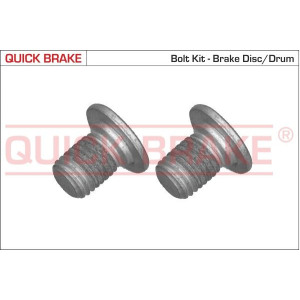 Screw Set, brake disc QUICK BRAKE 11661K
