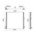 Radiaator,mootorijahutus MAHLE CR 2453 000P